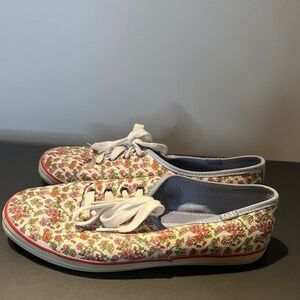 Keds floral sneakers size 7.5 preloved